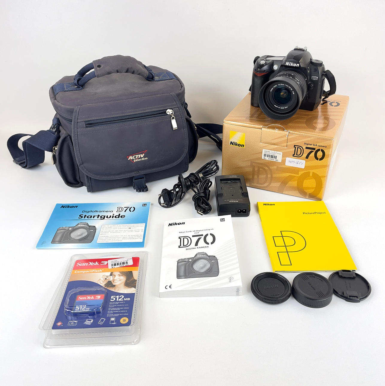 DIGITALKAMERA, Nikon D70.