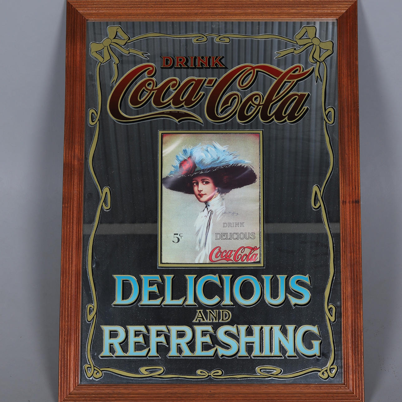 REKLAMSPEGEL, Coca-Cola, 1900-tal.
