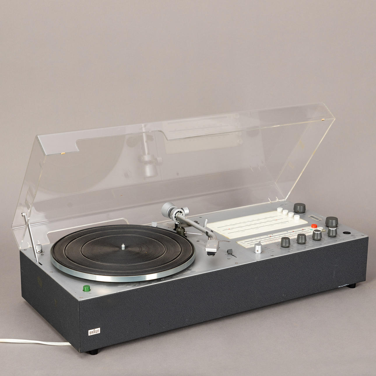 DIETER RAMS. BROWN. Compact record player 'Audio 310'.