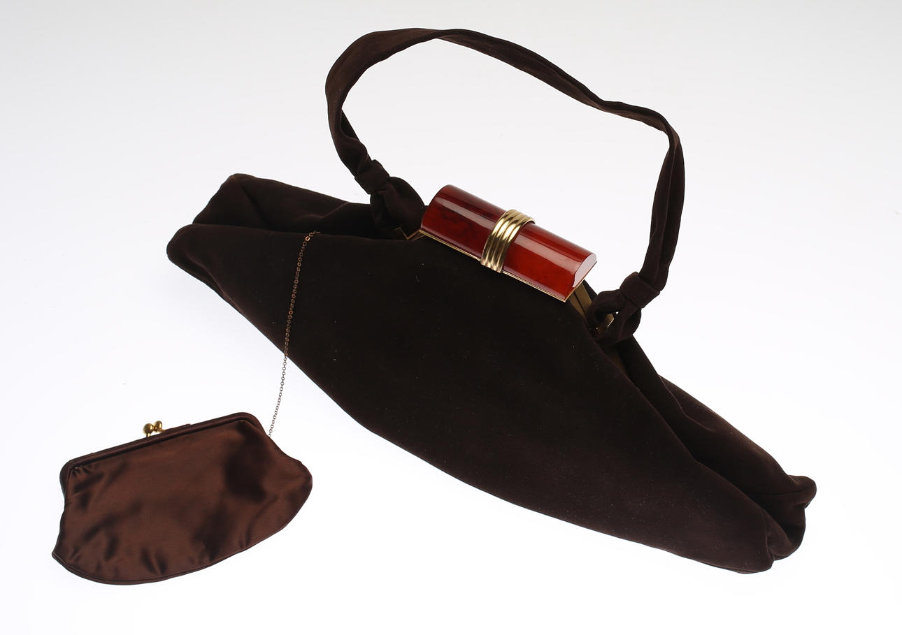 HANDVÄSKA, Art Deco, Harry Rosenfeld, New York, USA.