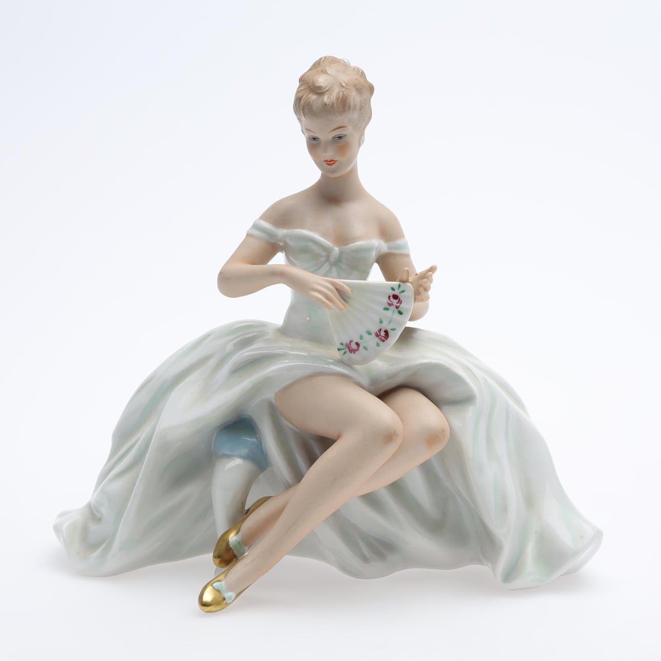 ESTATUILLA, porcelana, Wallendorf.