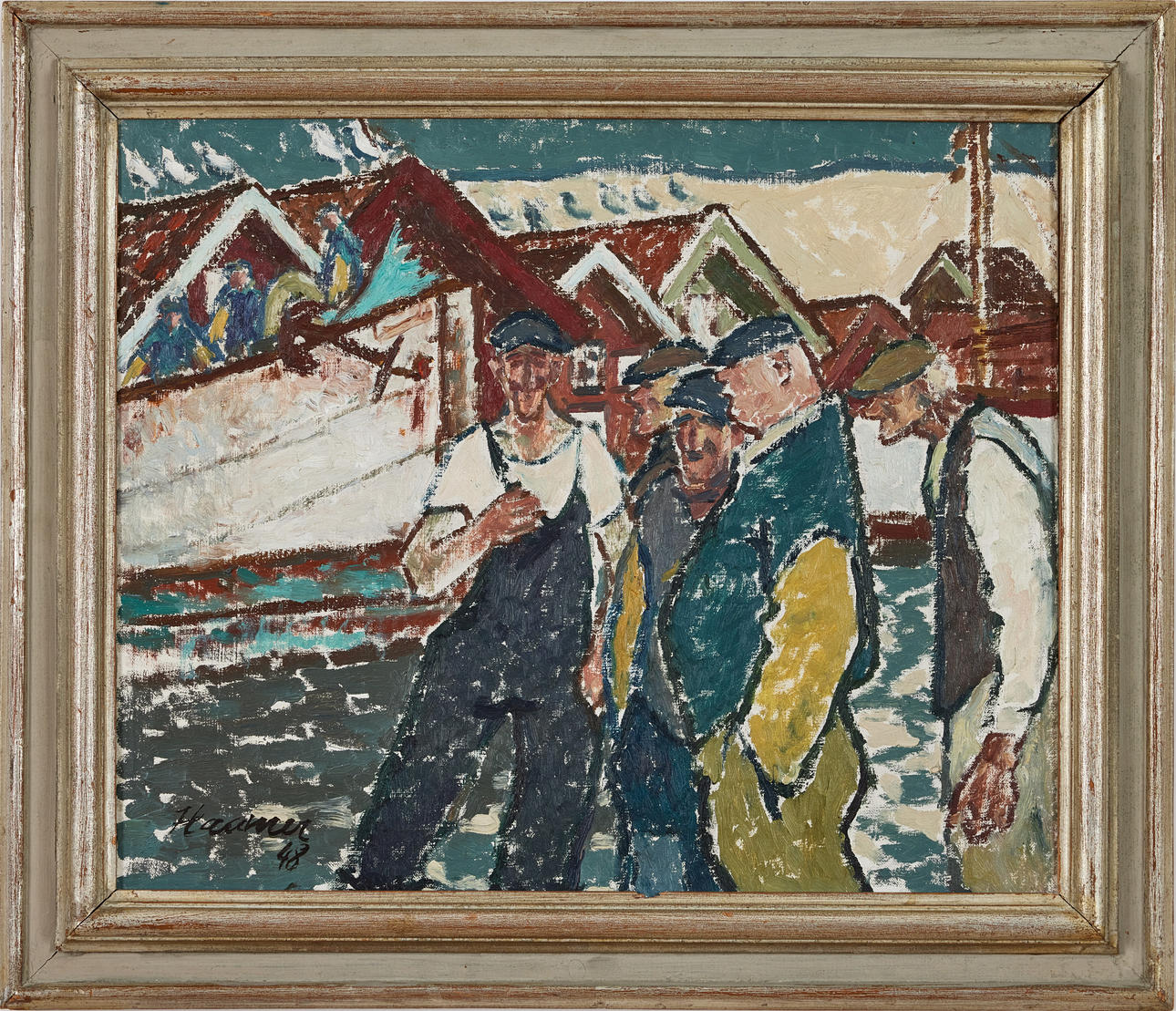 ERIK HAAMER. "Privat område".