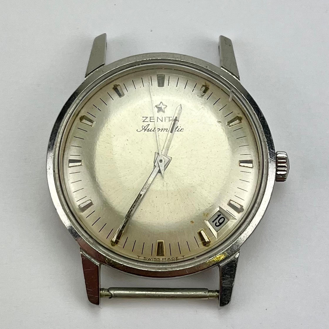 ZENITH. Wristwatch, Steel, Automatic.