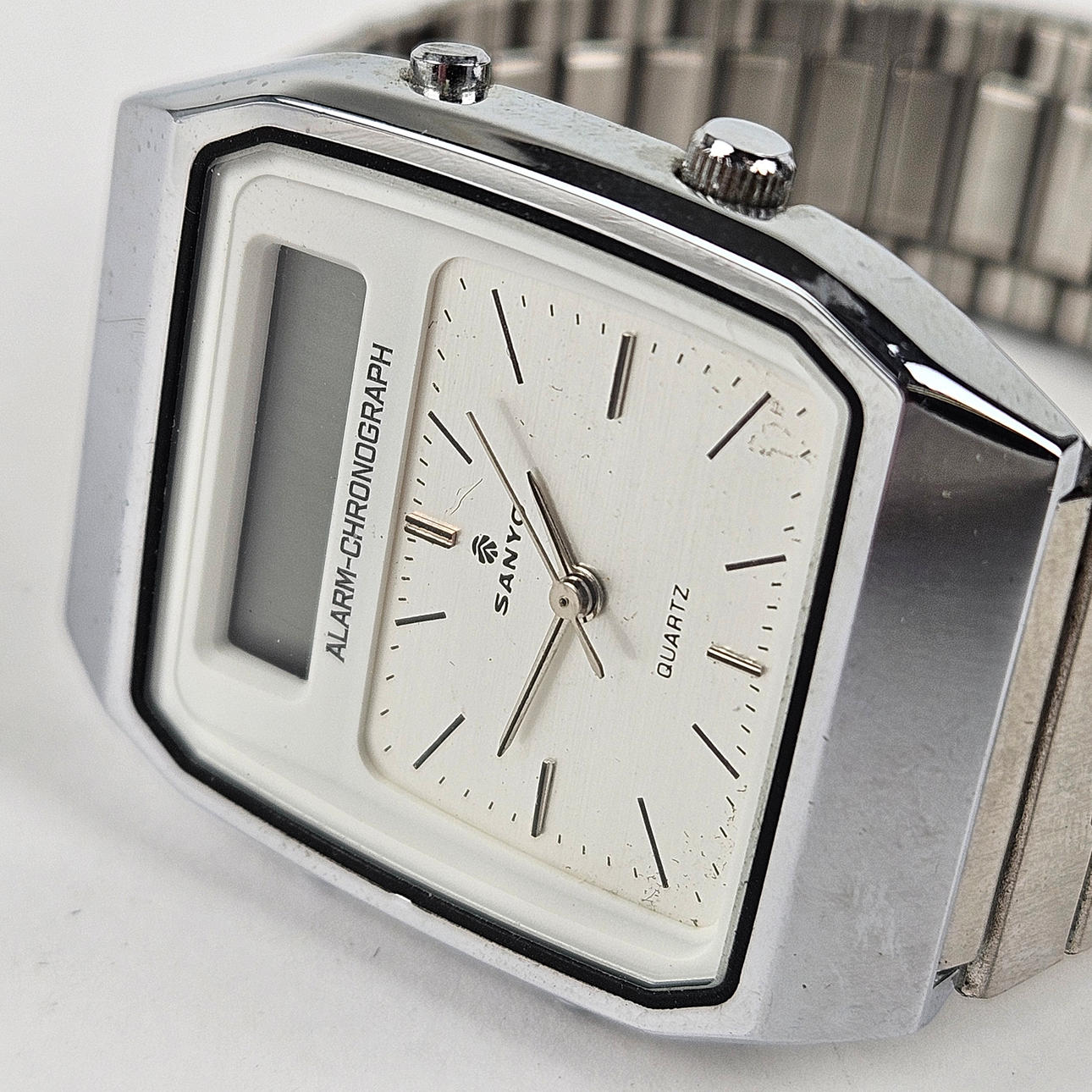 希少】 SANYO. Lithium MULTI-ALARM QUARTZ 希少】 SANYO. Lithium