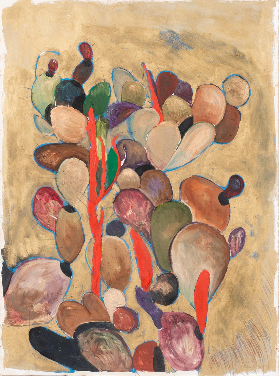 SUSAN ZWINGER. Kaktuslandskab.