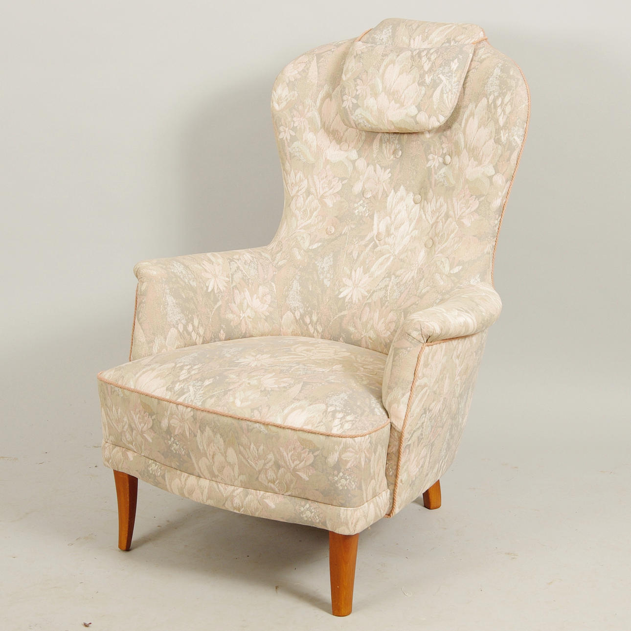 FÅTÖLJ, "Farmor", Carl Malmsten.