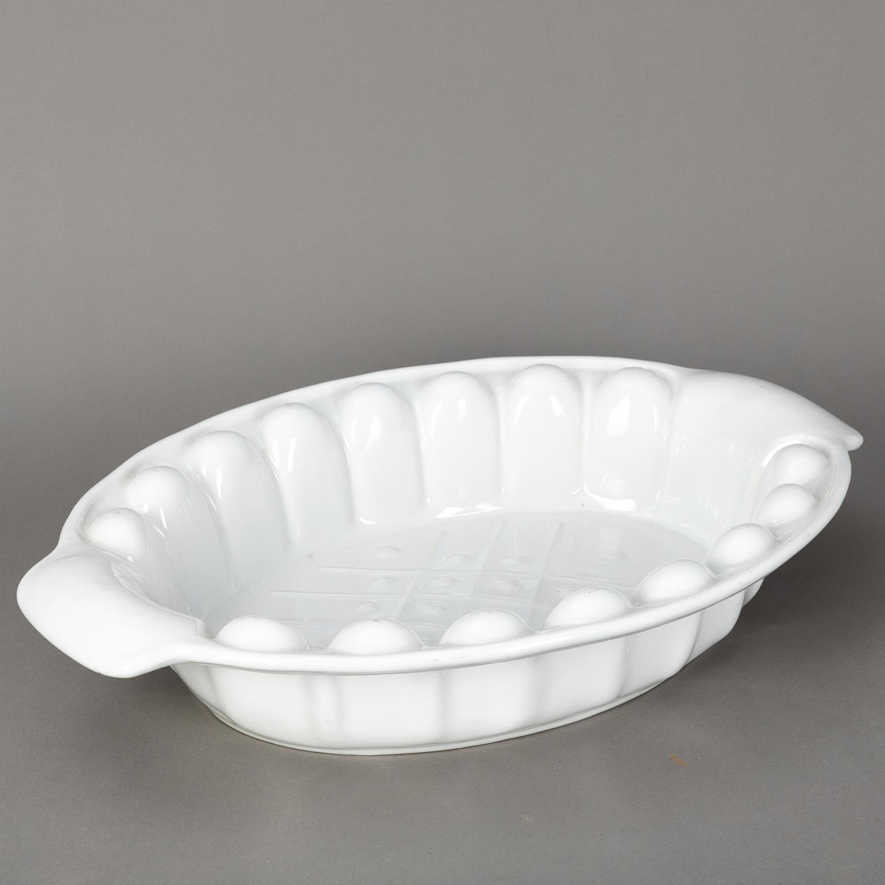 Große Blancmange Gießform / Geleeform, 20. Jh.