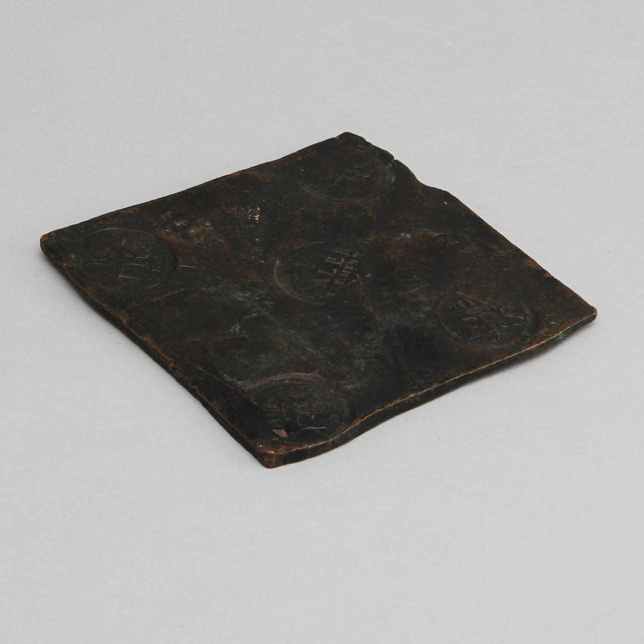 PLÅTMYNT, 1 Daler, 1748.