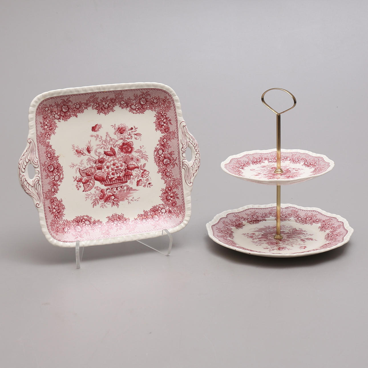 PORSLIN, 2 delar, Masons, England.