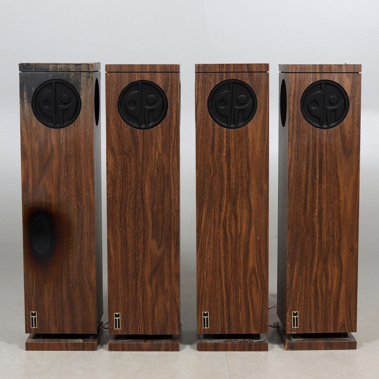 HÖGTALARE, 4 st, Microtower MT2, Epicure, 1900-talets andra hälft.
