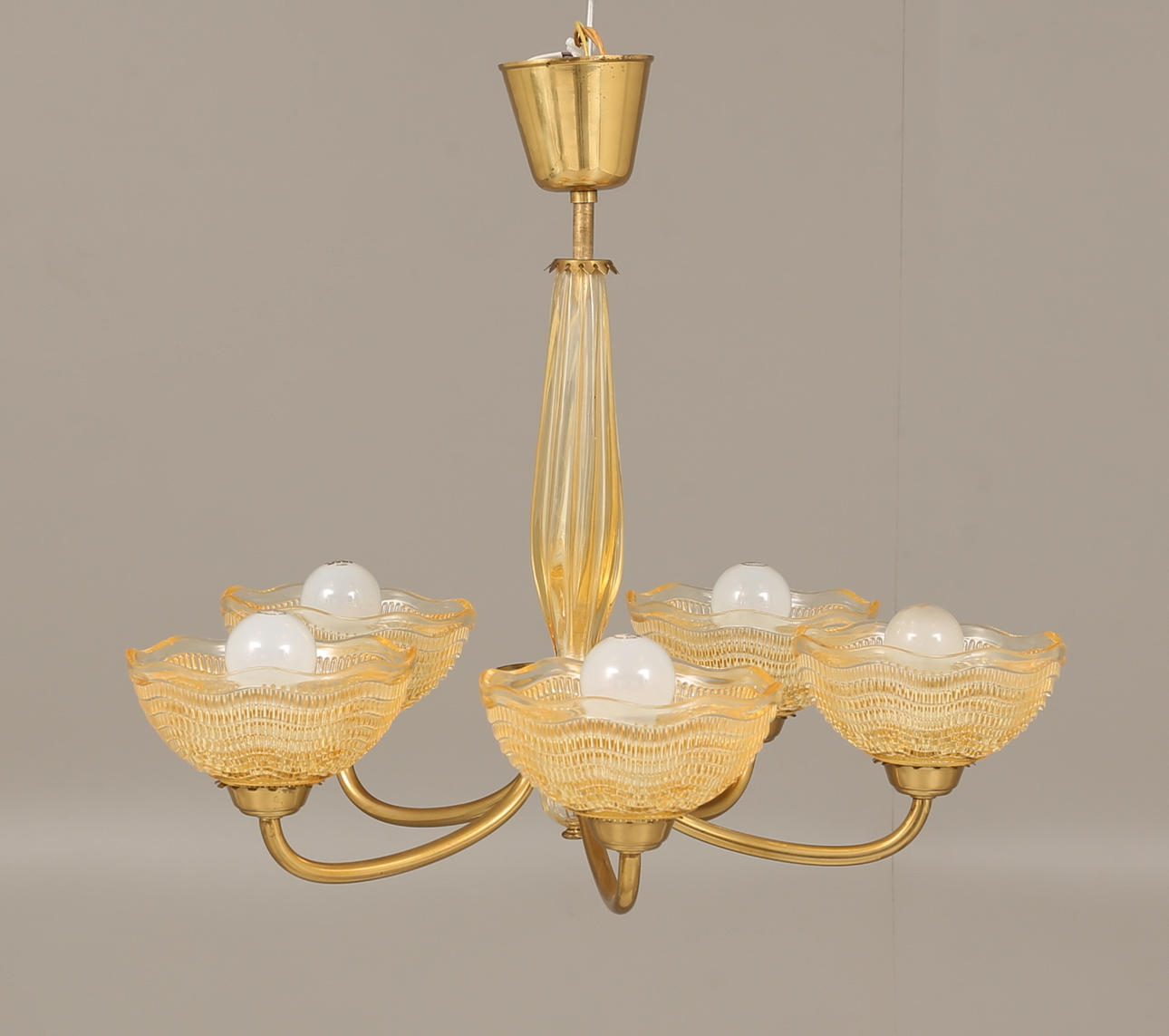 TAKBELYSNING, Orrefors 1950-tal.