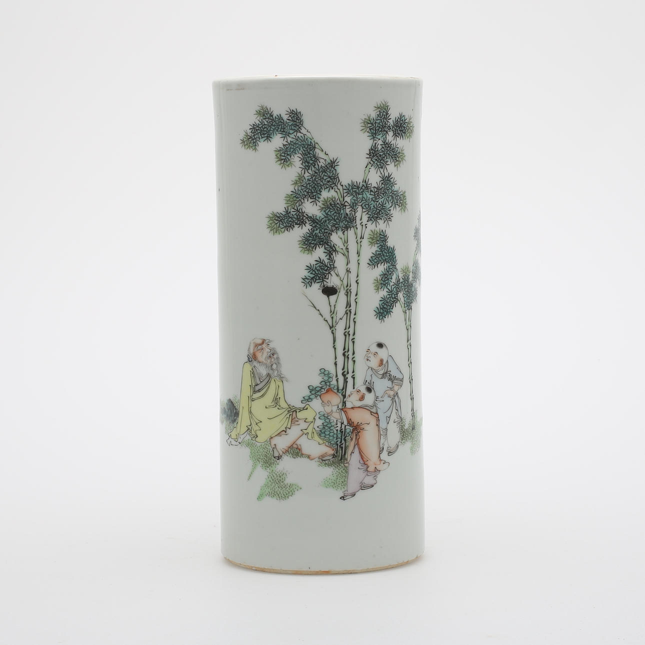 PENSELVAS, porslin, orientalisk, 1900-tal.