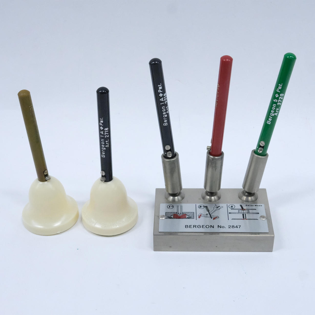 CINCO SENSORES DE ACEITE AUTOMÁTICOS. BERGEON.