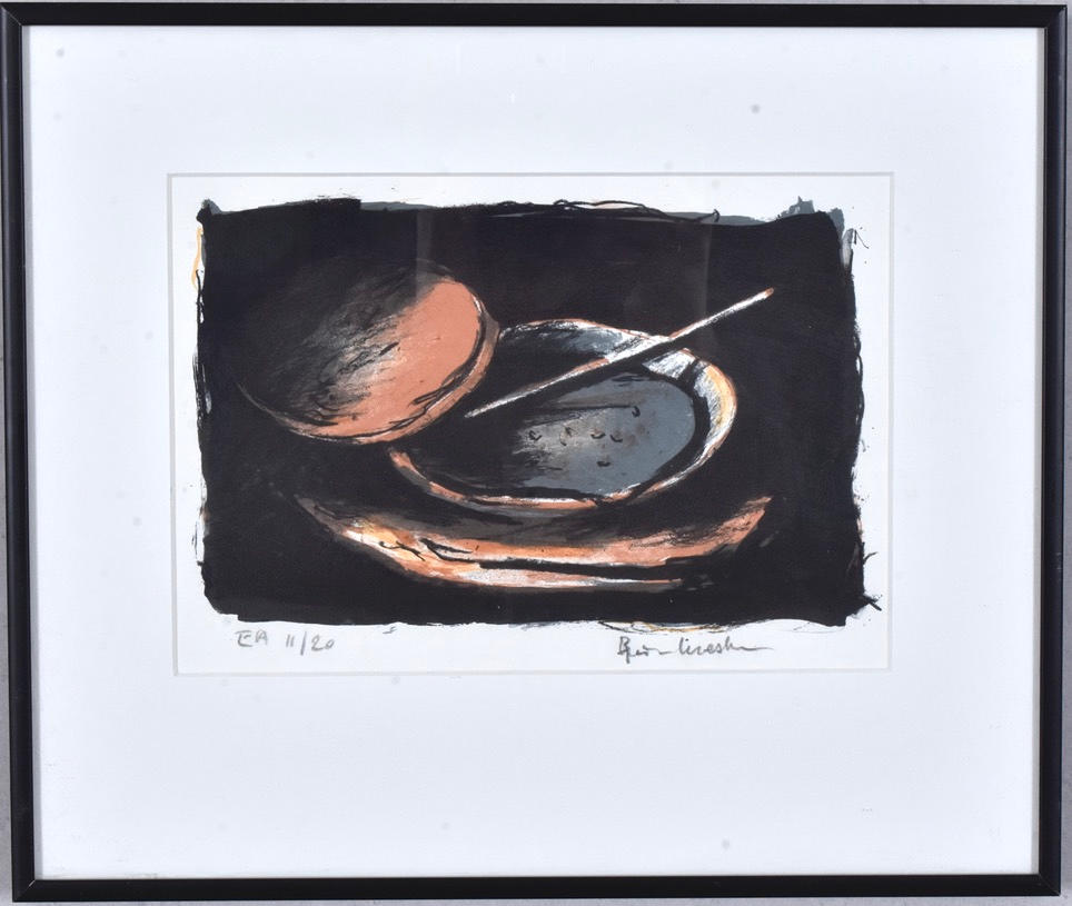 BJÖRN KRISTENSEN. Color lithography.