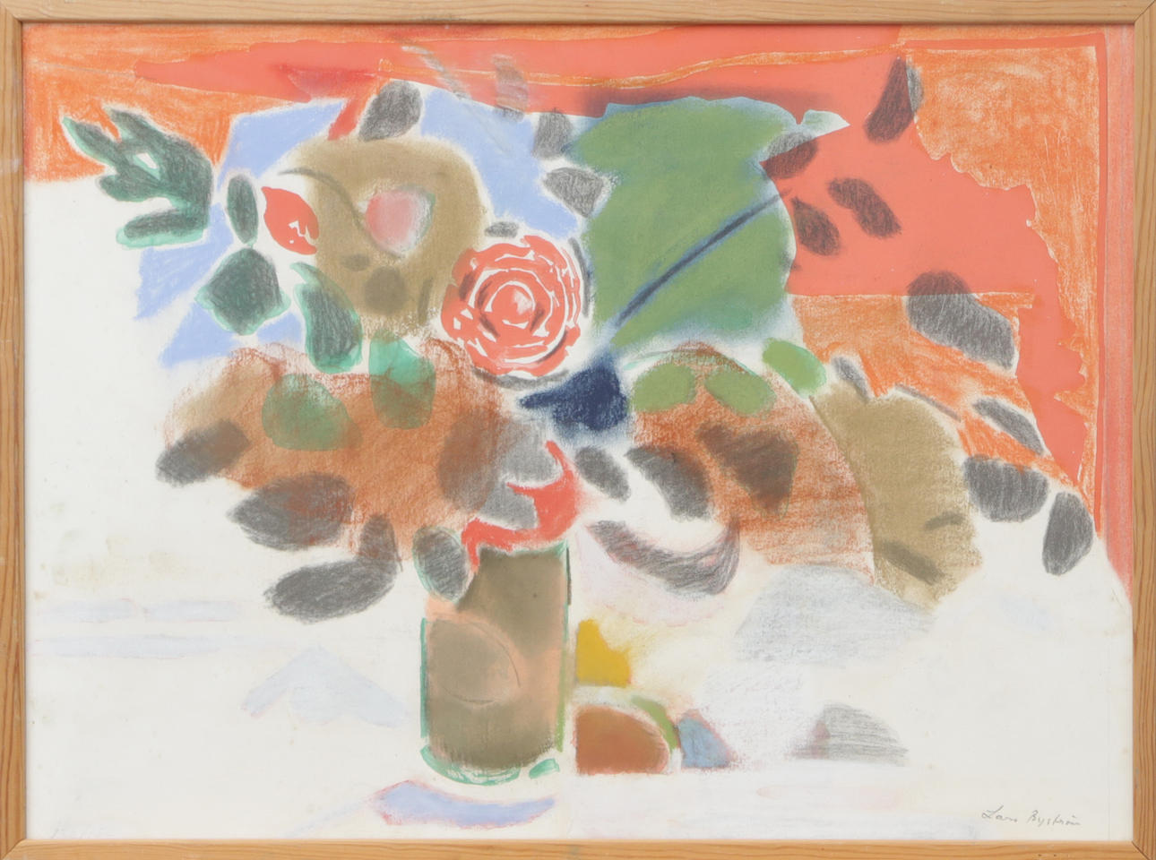 LARS BYSRÖM. LITO, signeerattu.