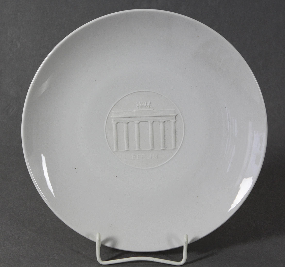 TALLRIK, KPM, Brandenburger Tor.