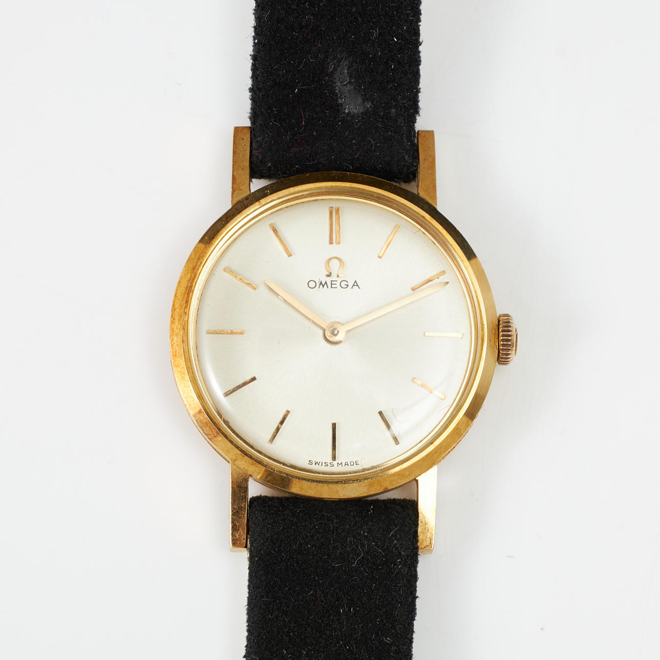 OMEGA, ladies wristwatch, 18 k gold, approx 1962.