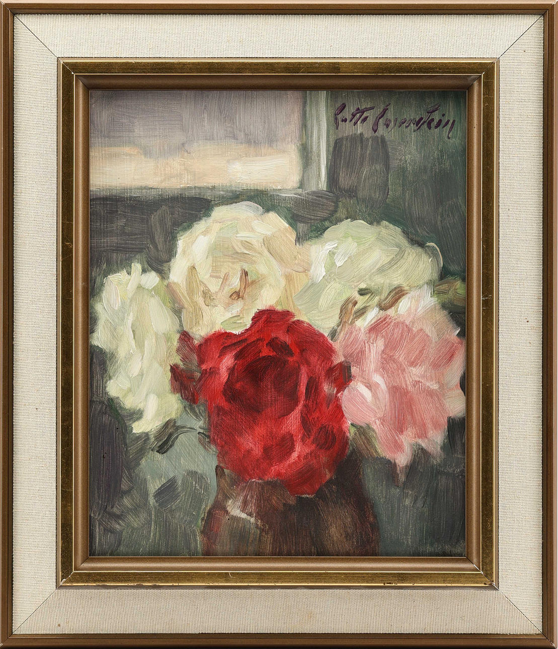 LOTTE LASERSTEIN. Still life with a view.
