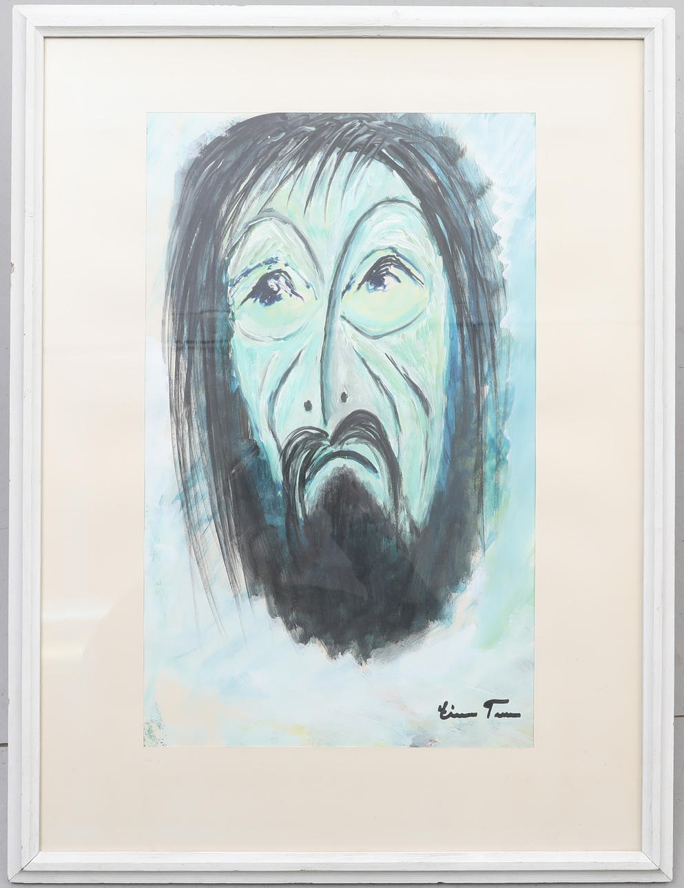 EINO TAMM. Akvarell, signerad.