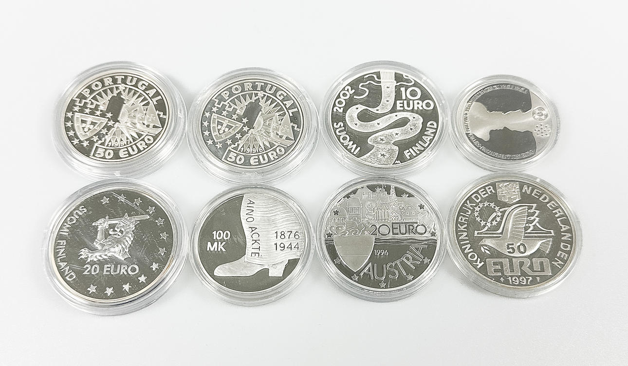 Samlermønter. Europa.