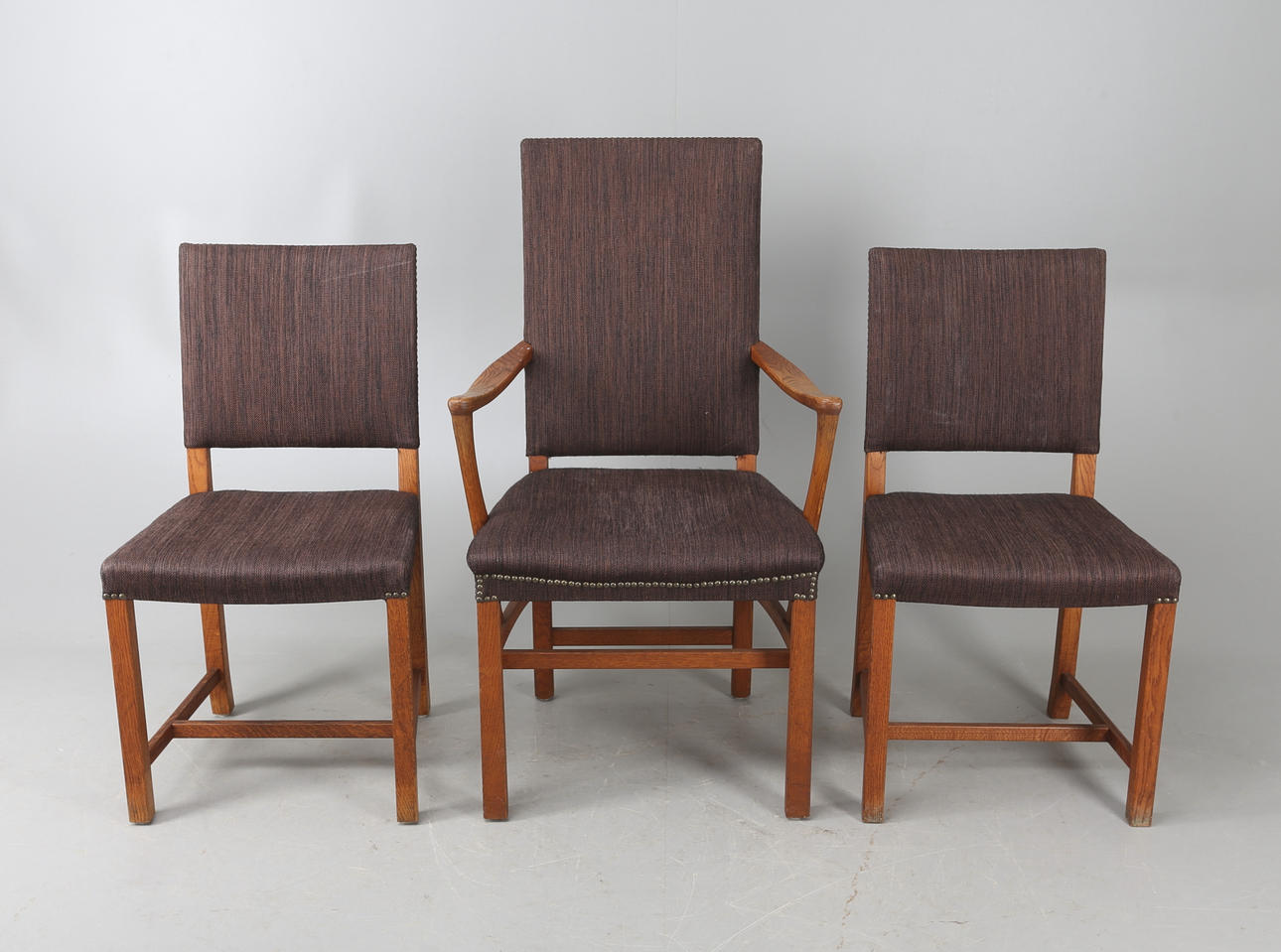 STOLAR, 3 stycken, Carl Malmsten, Gustavus.