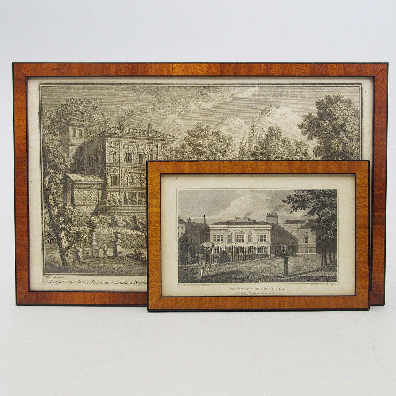 ÄLDRE TRYCK, motiv från London och Vatikanen.