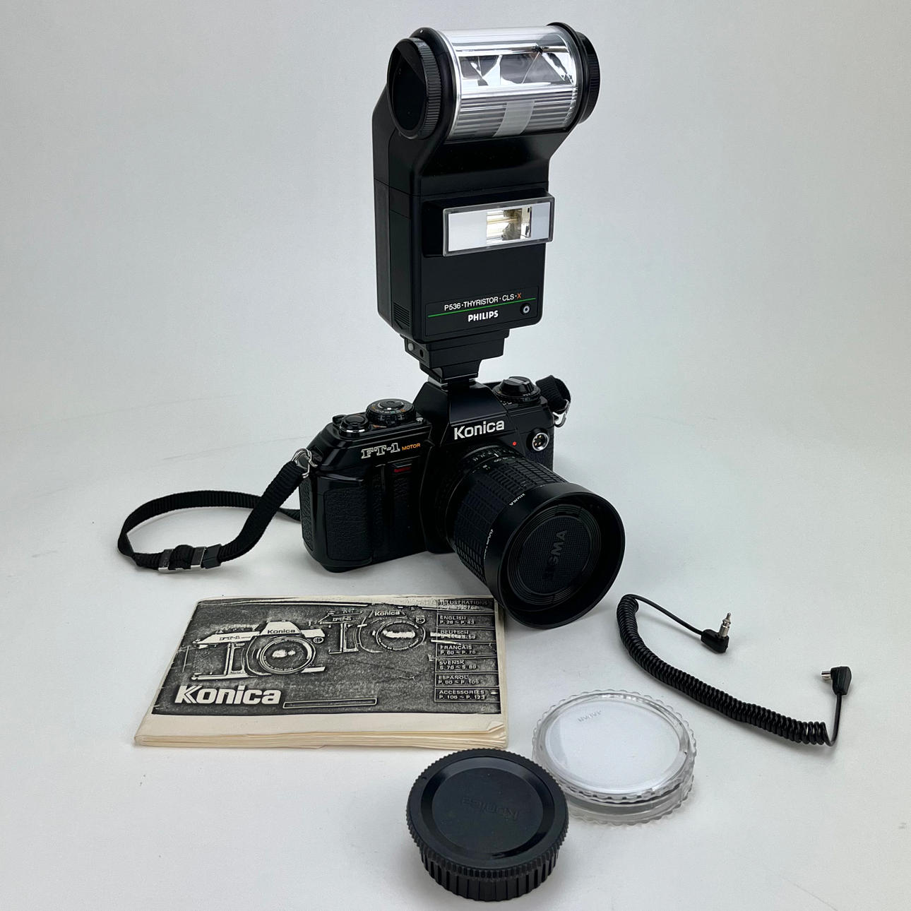CAMERA, Konica FT-1 Engine, with accessories.