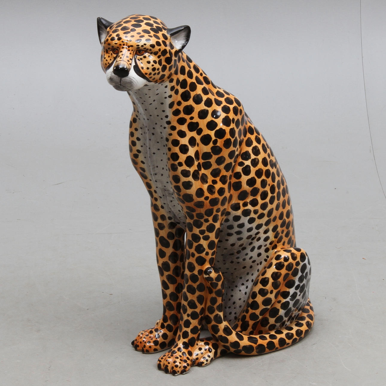 GOLVFIGUR, keramik, Italien.