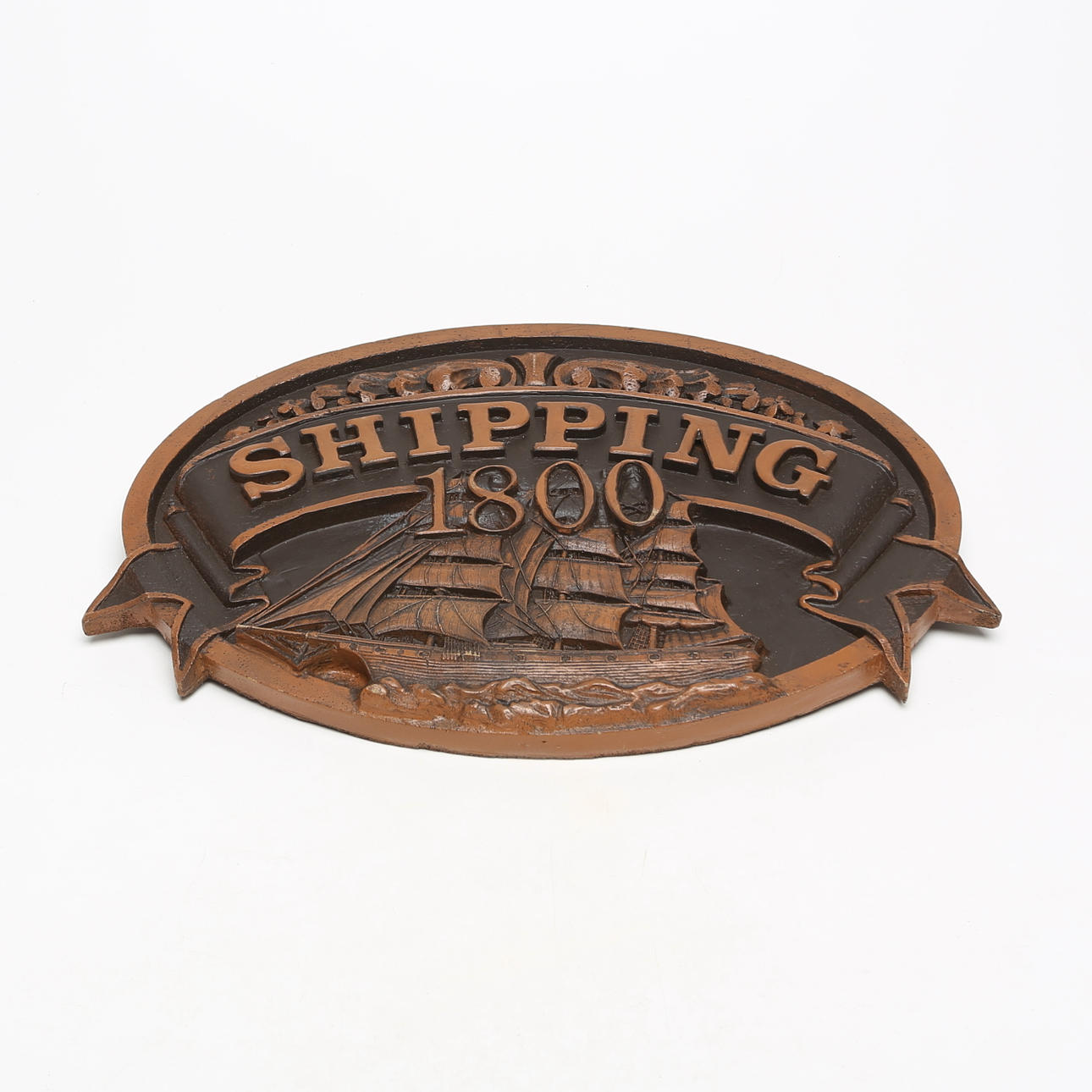 Seinämaalaus, puu, laivakuvio, moderni.