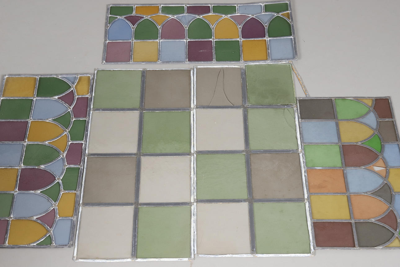 BLYGLASVINDUER,5 STK.