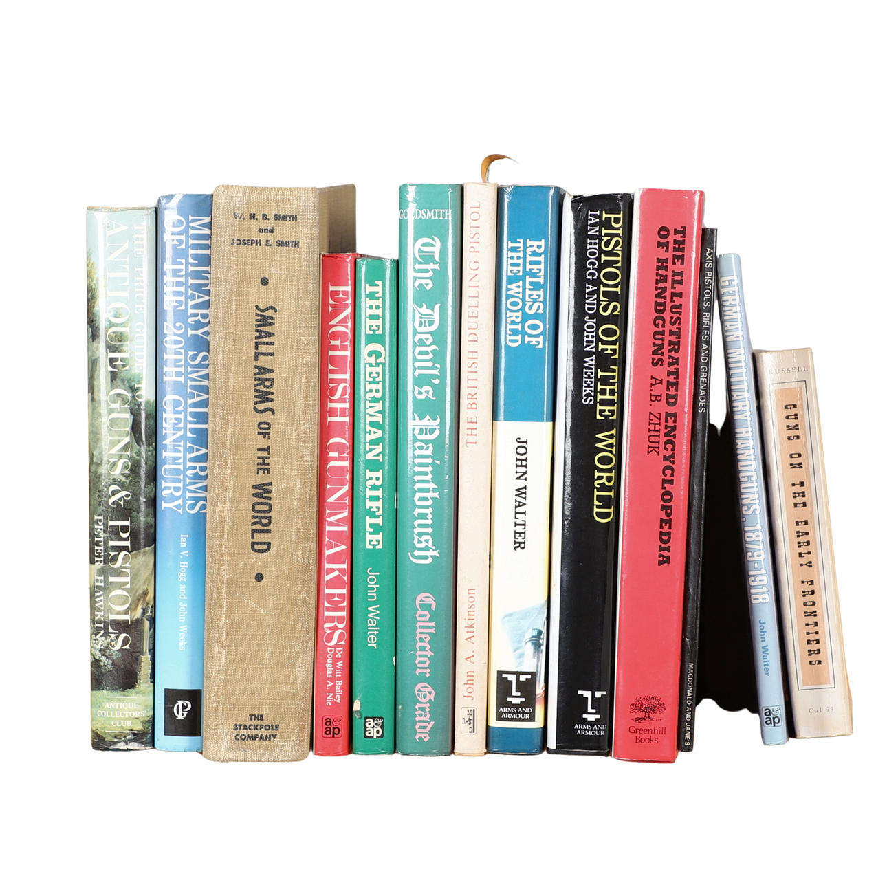 A COLLECTION OF BOOKS CONCERNING THE HISTORY OF GUNS. Books, Maps ...
