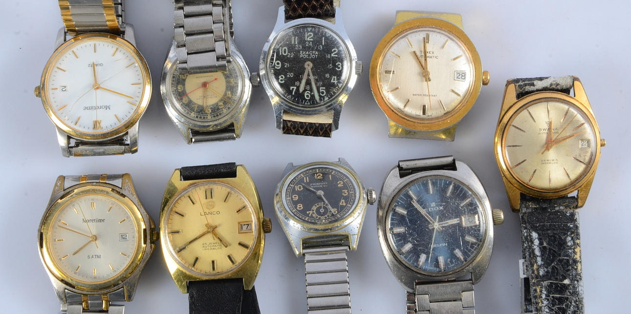 HERRARMBANDSUR, 9-stycken.