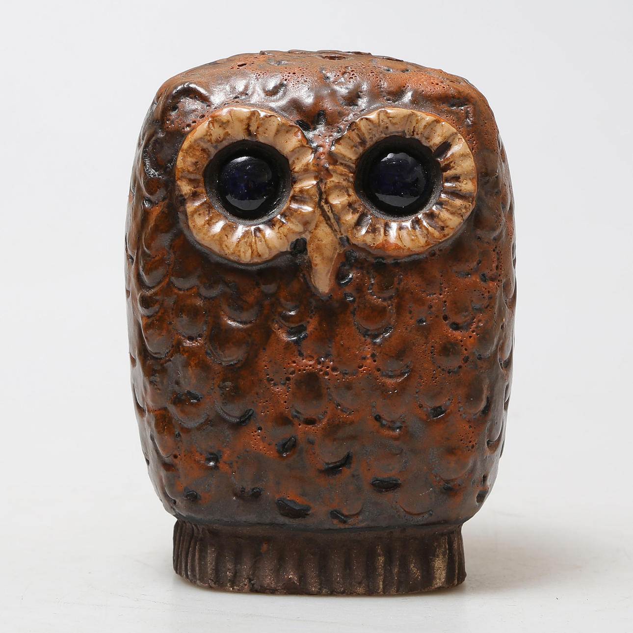 LARS BERGSTEN (1920-2011) STENGODS "UGGLA" SIGNERAD.