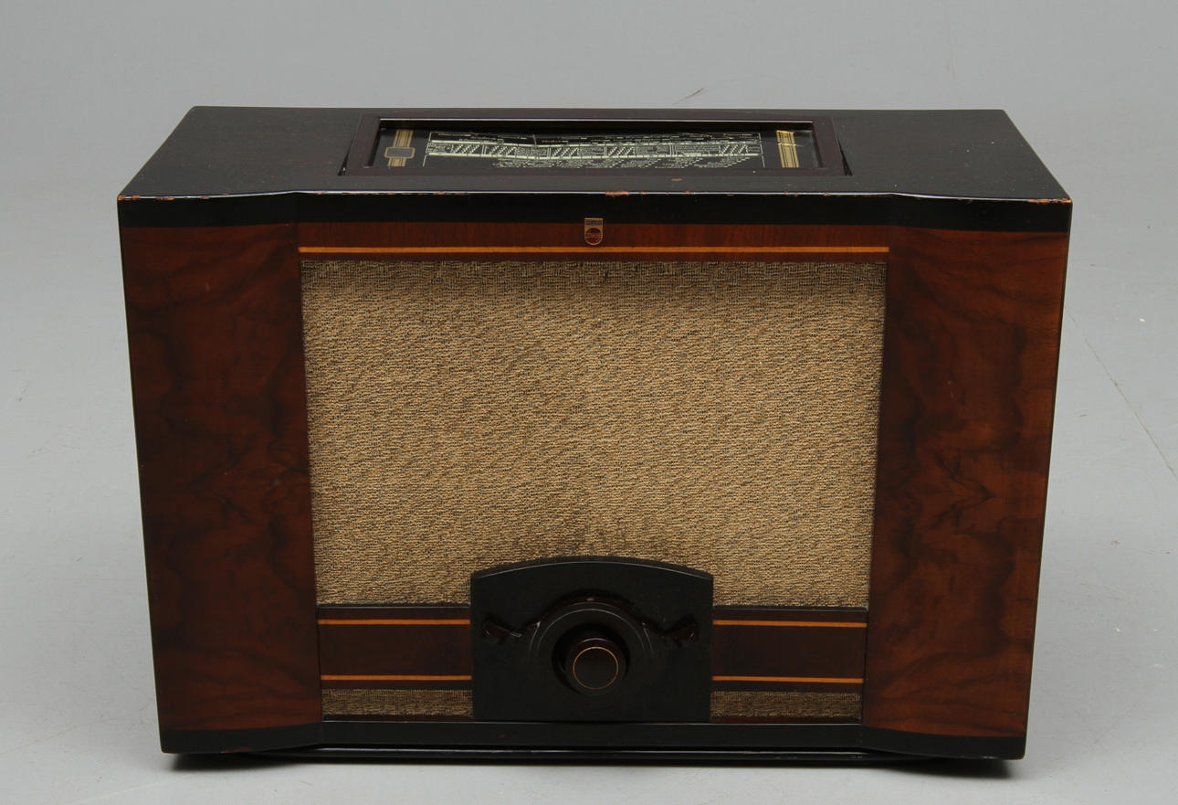 RADIO, Philips, 1900-talets första hälft.