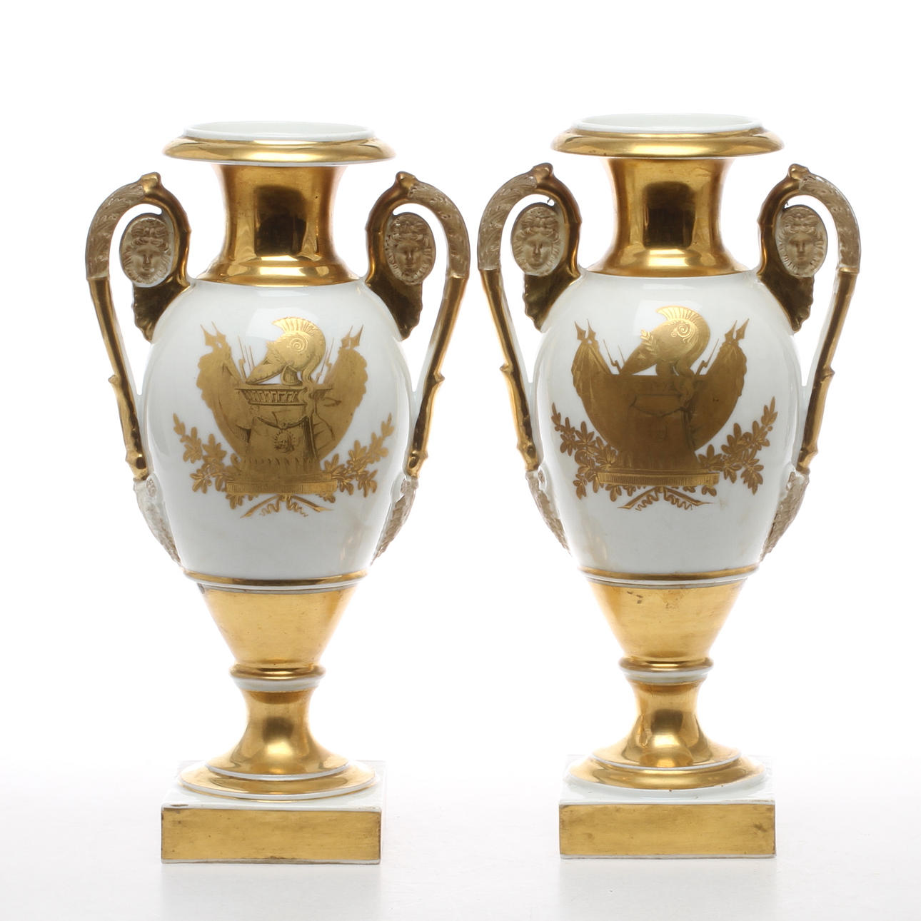 URNOR 1 par, porslin, Europa, 1800-tal.