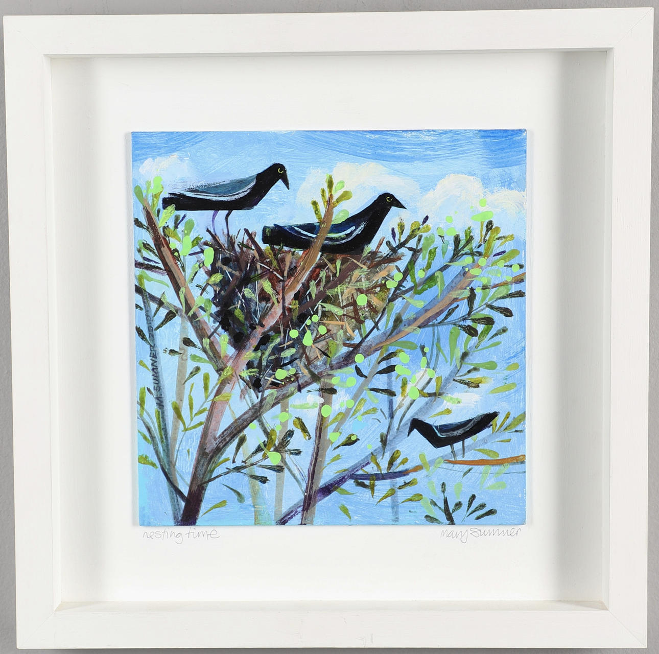 MARY SUMNER (1957-2016). NESTING TIME.