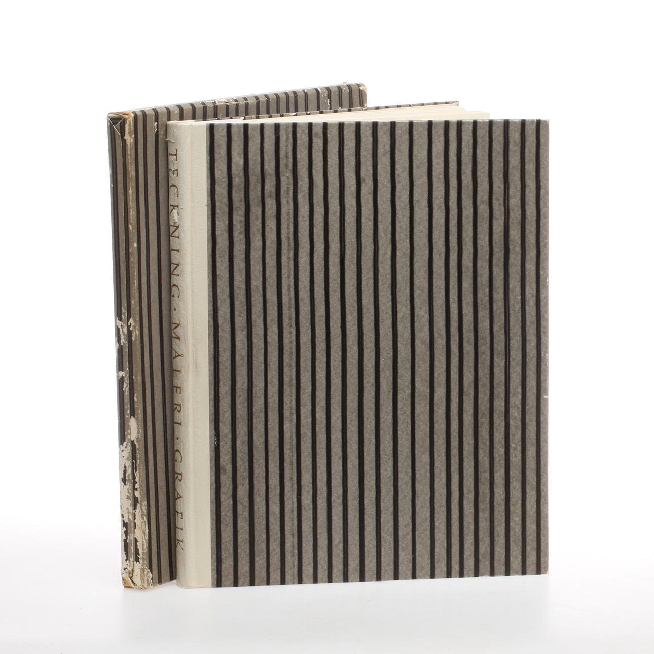 BOK, "Tekniker inom bildkonsten", Per Bjurström, med 5 signerade grafiska blad, bland annat Olle Baertling, Stockholm 1956.