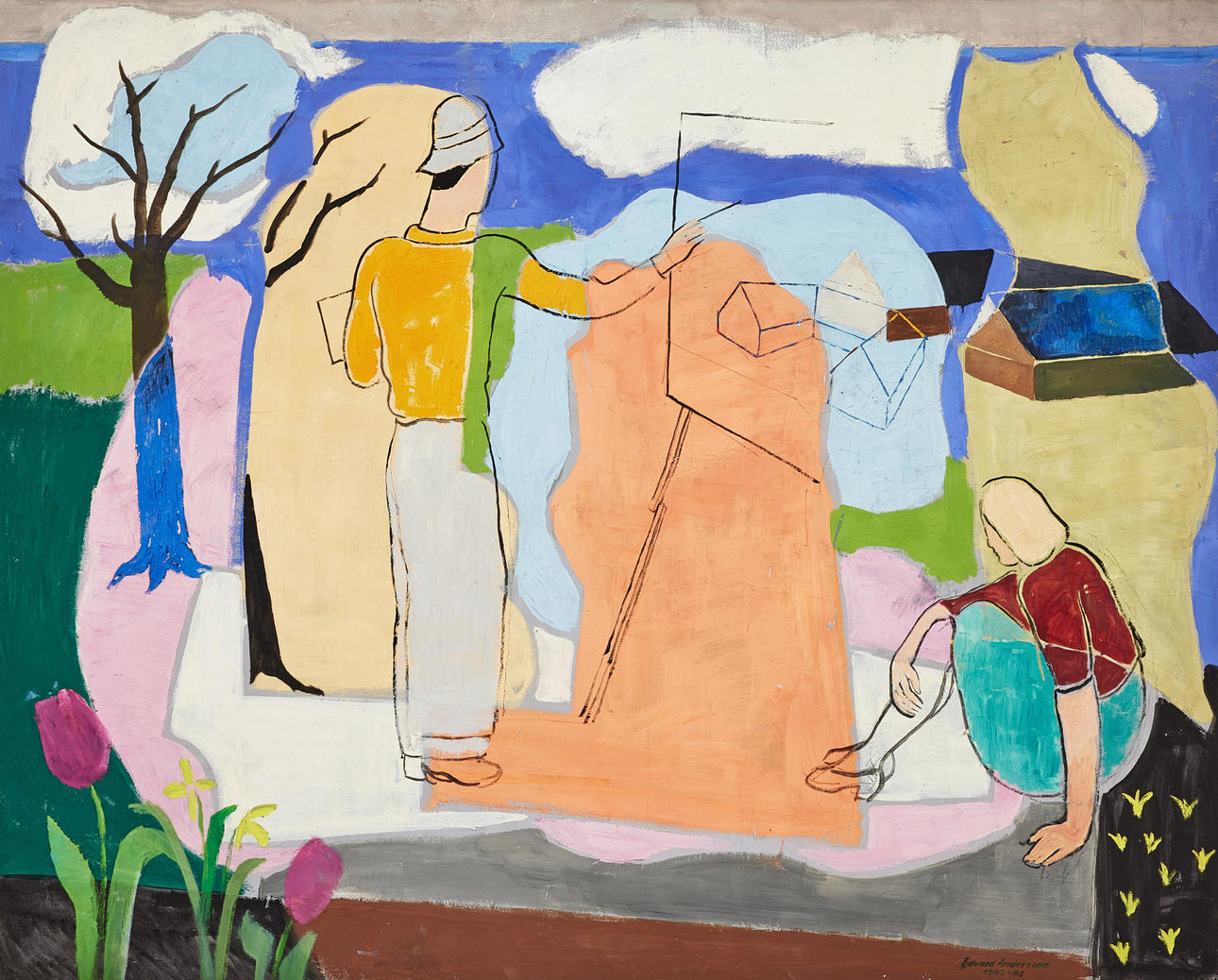 EDVARD ANDERSSON. “The Painter”.