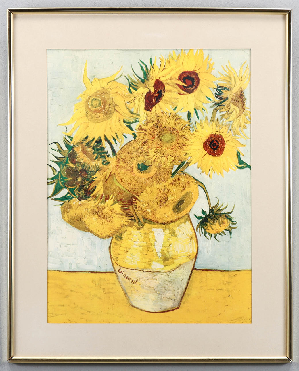 REPRODUKTION Solsikker Van Gogh.