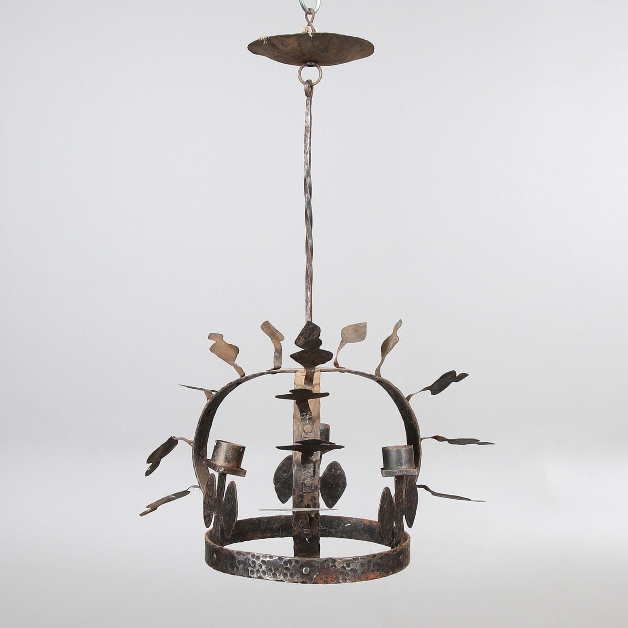 LJUSKRONA, smide, 1900-tal.