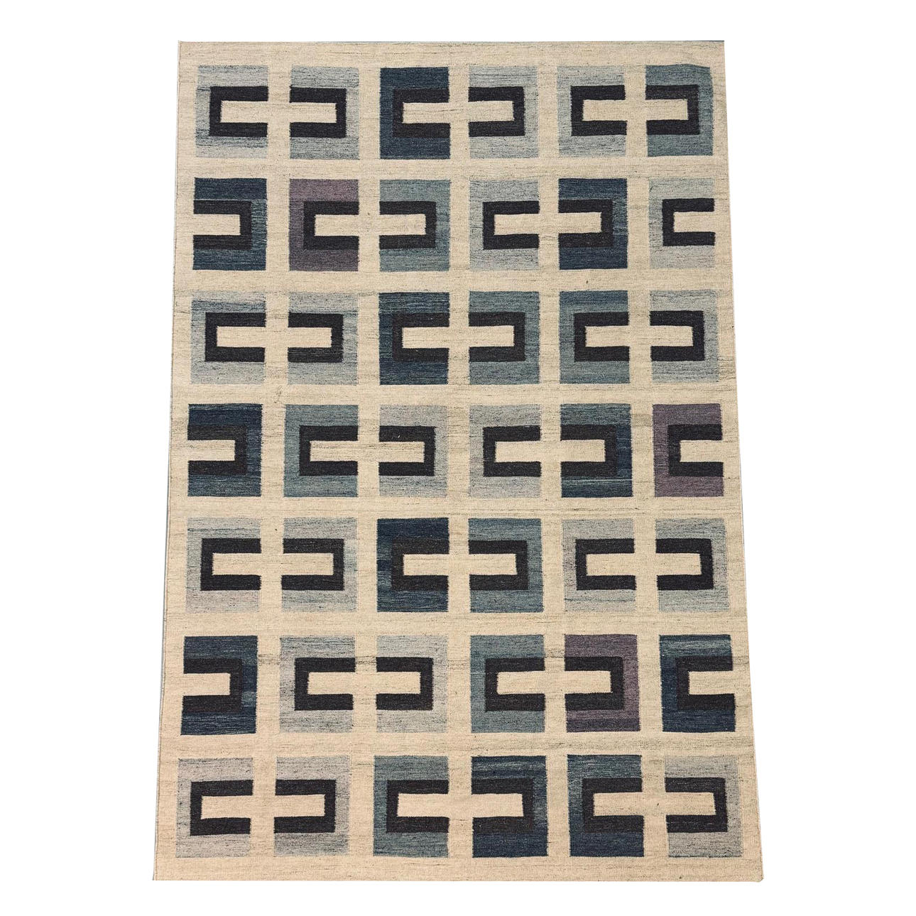 SWEDISH DESIGN KILIM. 300cm x 250cm.