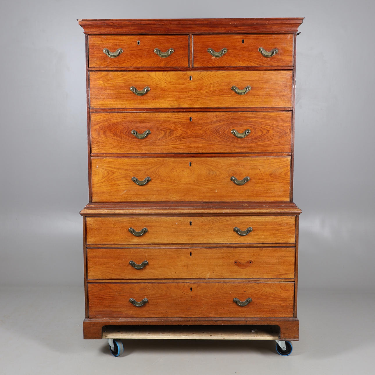 LÅNG POJKE, PADOUK, 1800-TALETS KOLONIAL.