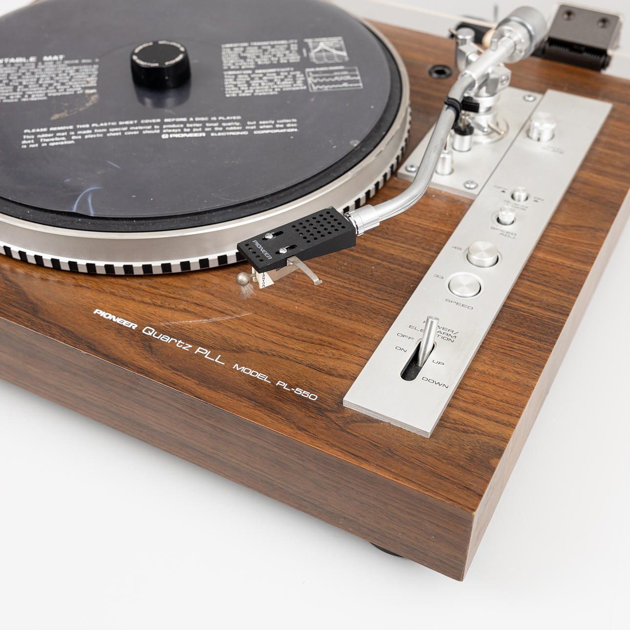 Tocadiscos De Vinilo Pioneer Tocadiscos Con Correa De Tracciu00f3n