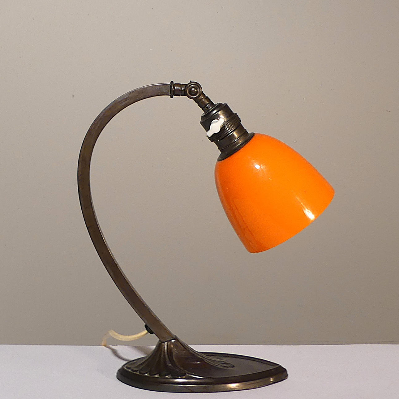 A wall/table lamp, art deco 1940s.