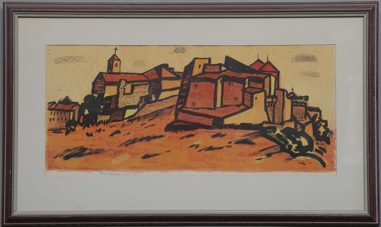 KULO GREEN. Litografi. Signerad och numrerad 145-150.