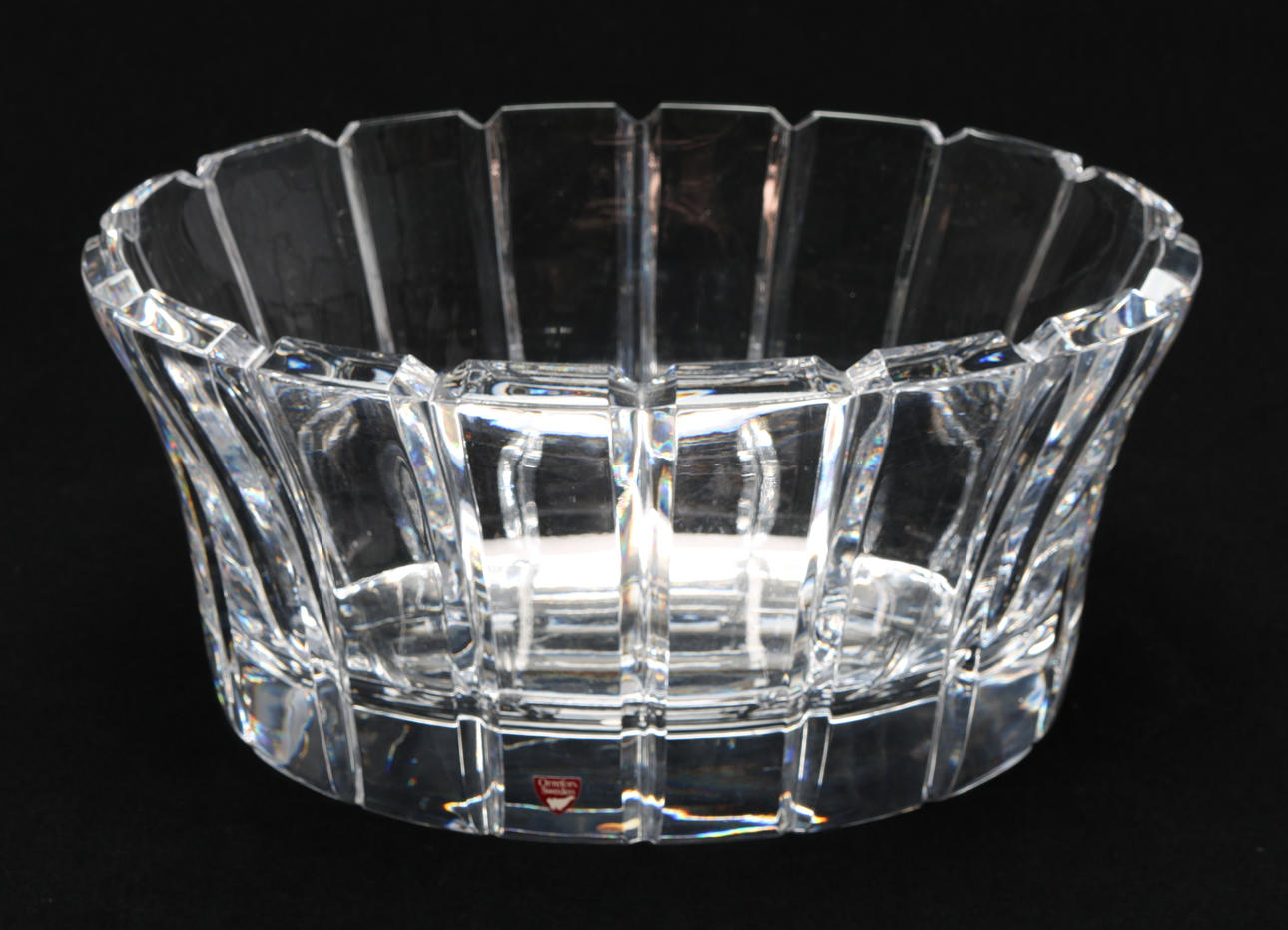 SKÅL, glas, "Stenhammar", Gunnar Cyrén, Orrefors, signerad.