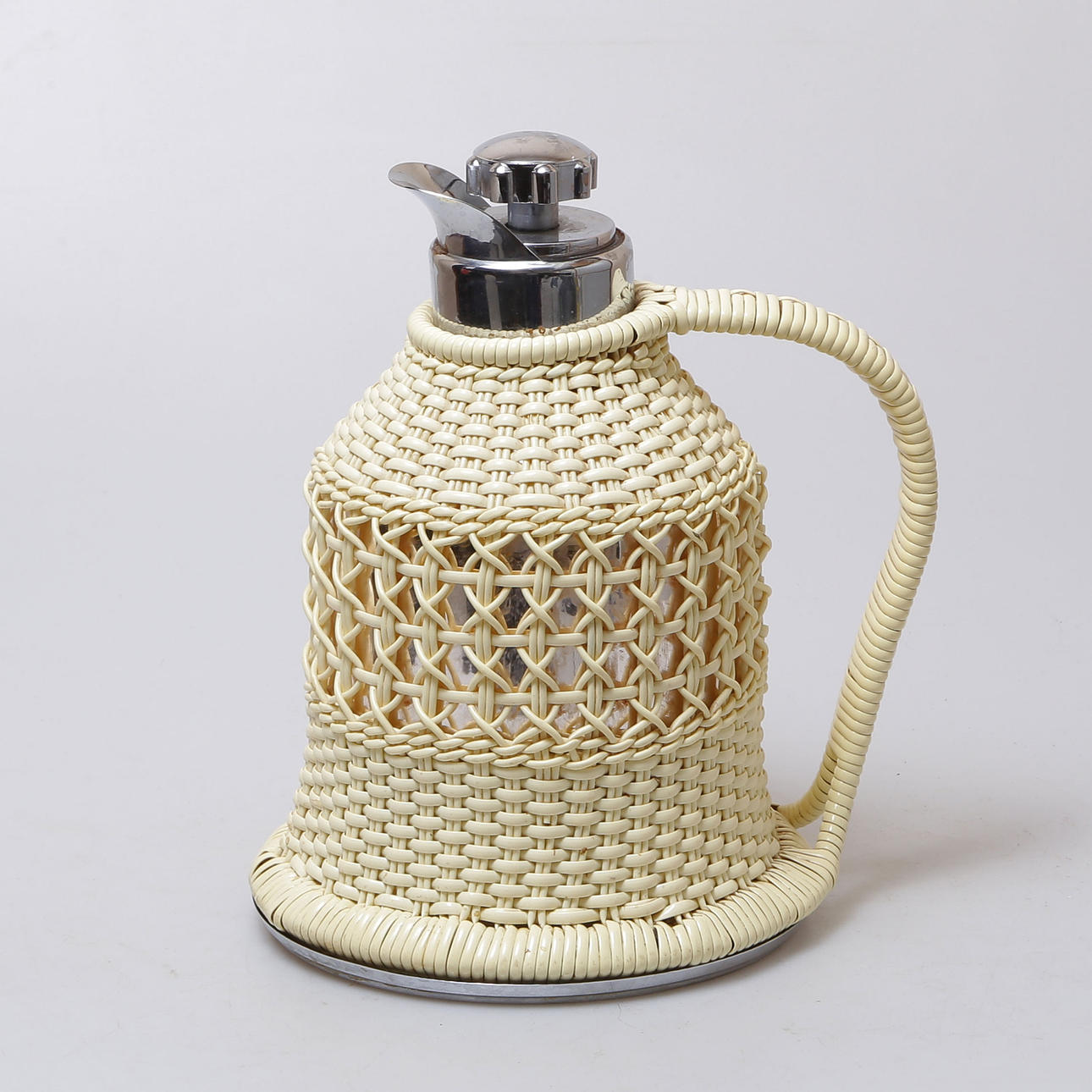 TV-KANNA, FLÄTAD, TERMOS, 1950-TAL.