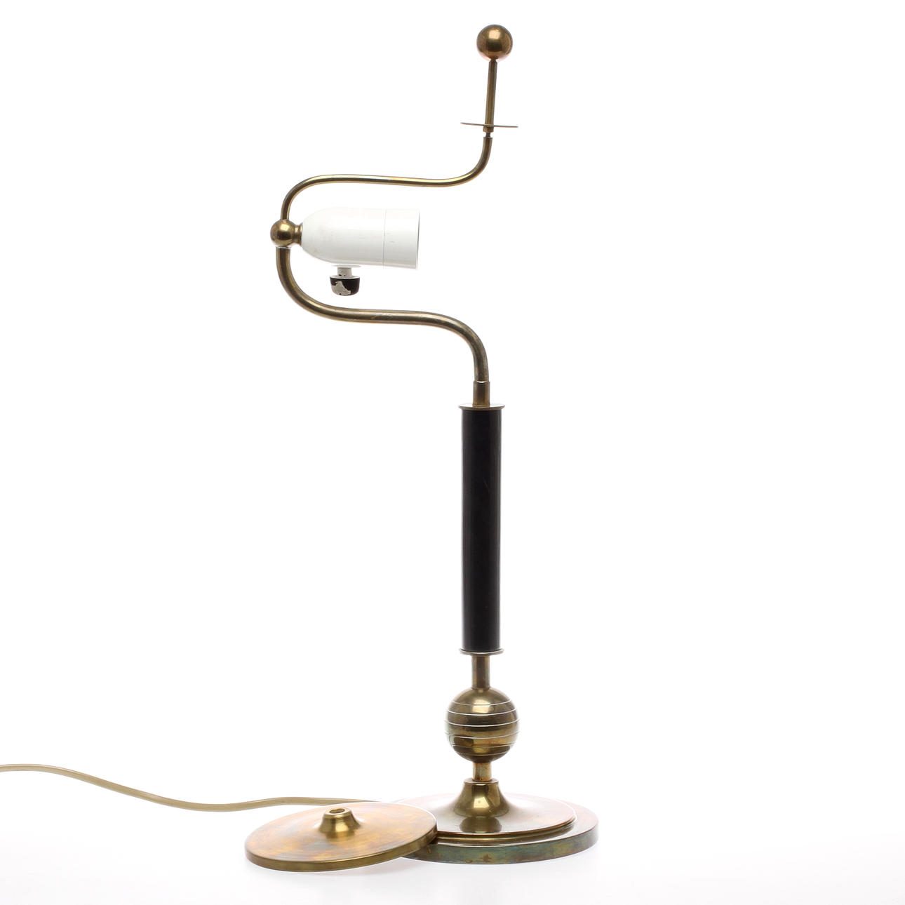 BORDSLAMPA, troligen Böhlmarks, 1900-talets första hälft.