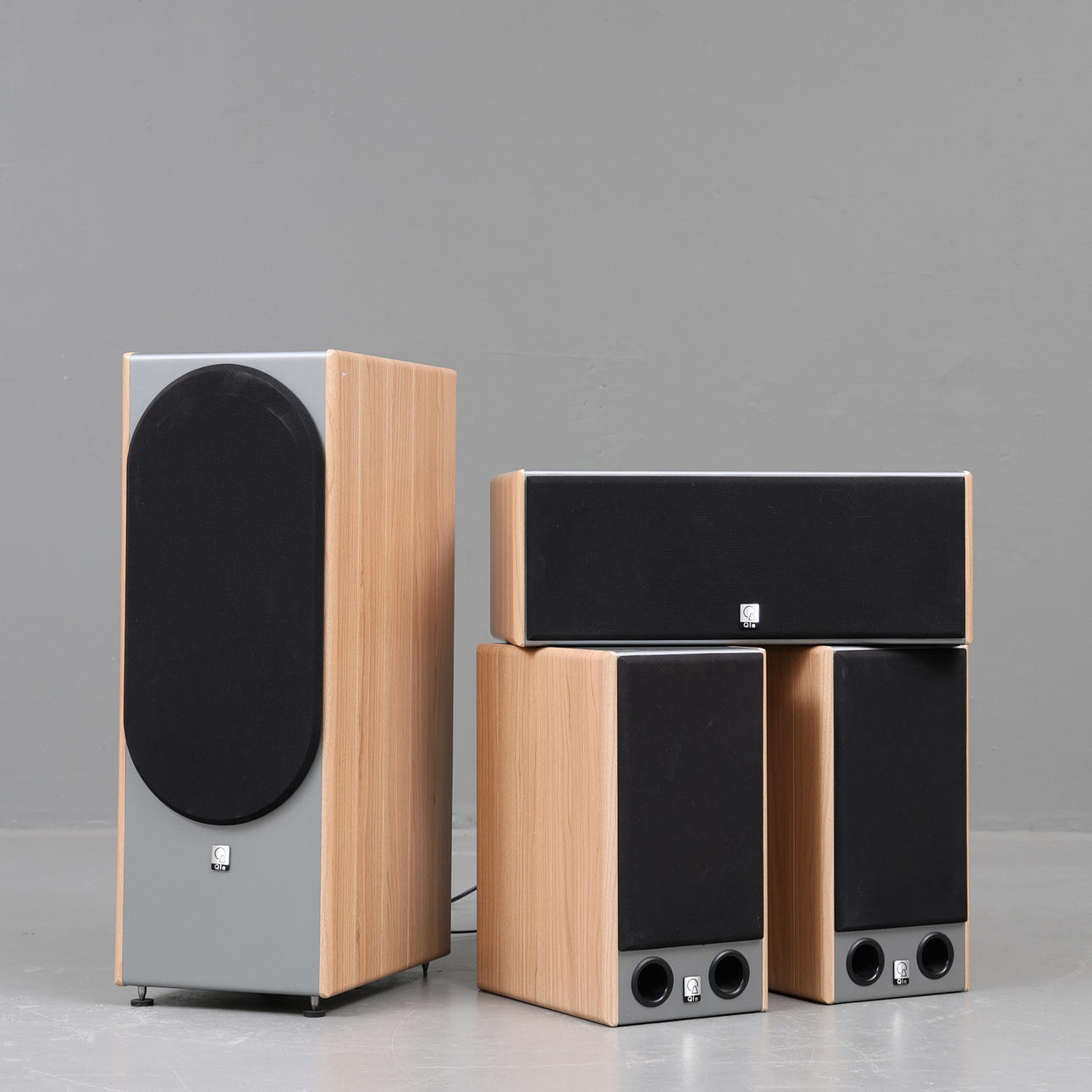 HÖGTALARSYSTEM 4 delar, Qln 600-serien, 2000-tal.