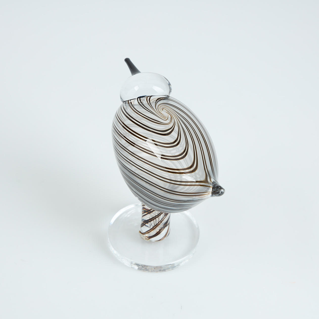 OIVA TOIKKA. GLASS BIRD. “Tulle - Ringed plover”, Nuutajärvi Iittala ...